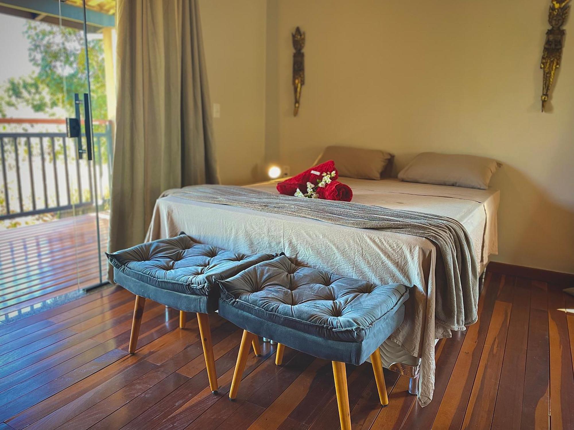 Chale Baru - Amplo, Com Ar Cond Conforto E Natureza - 4min Do Centro Holiday home *