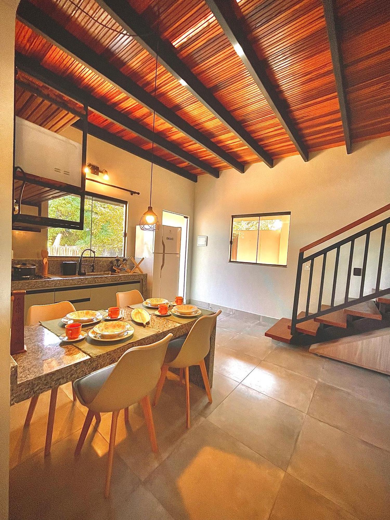 Holiday home Chale Baru - Amplo, Com Ar Cond Conforto E Natureza - 4min Do Centro