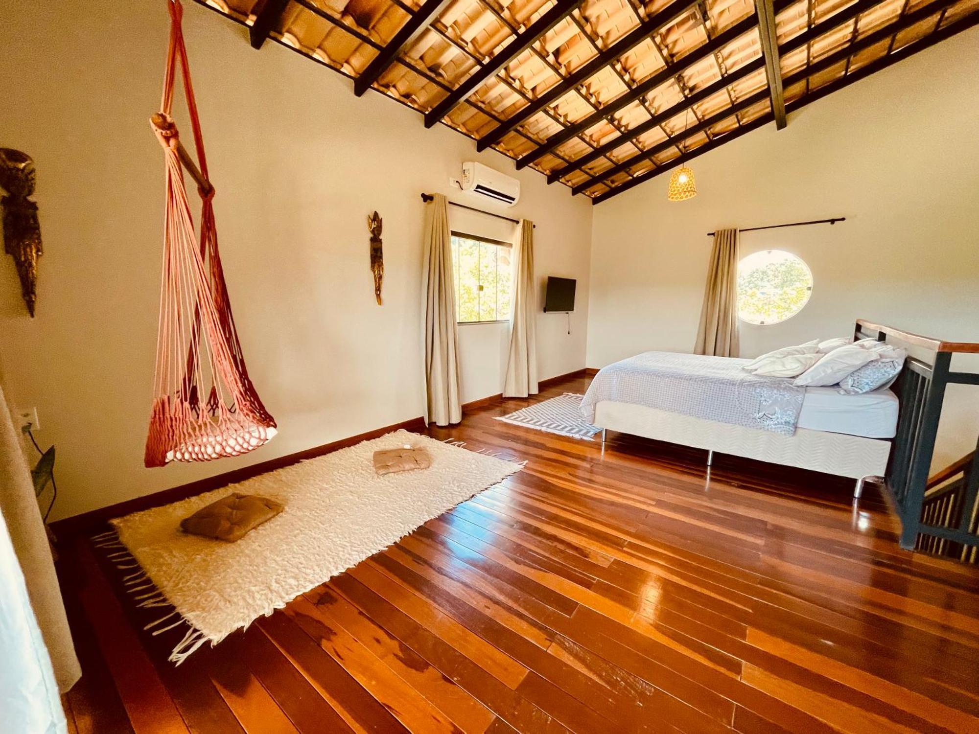 Holiday home Chale Baru - Amplo, Com Ar Cond Conforto E Natureza - 4min Do Centro *